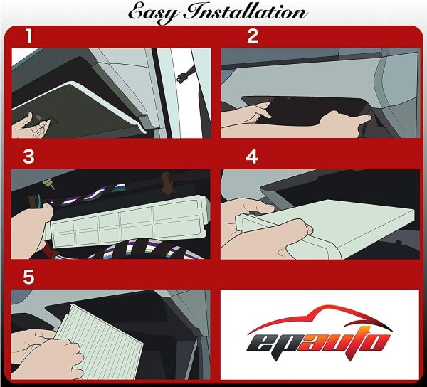 CP134 (CF10134) Cabin Air Filter Replacement for Honda & Acura Premium includes Activated Carbon - Image 2