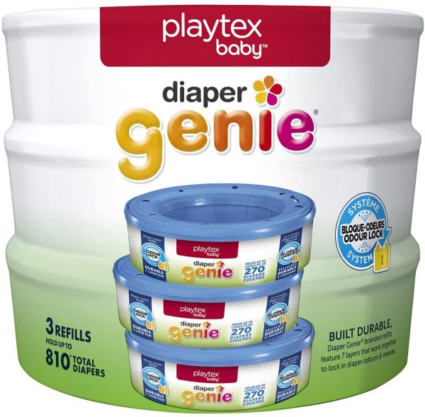 Playtex Diaper Genie Diaper Pail System Refills, 3 pack - Image 5