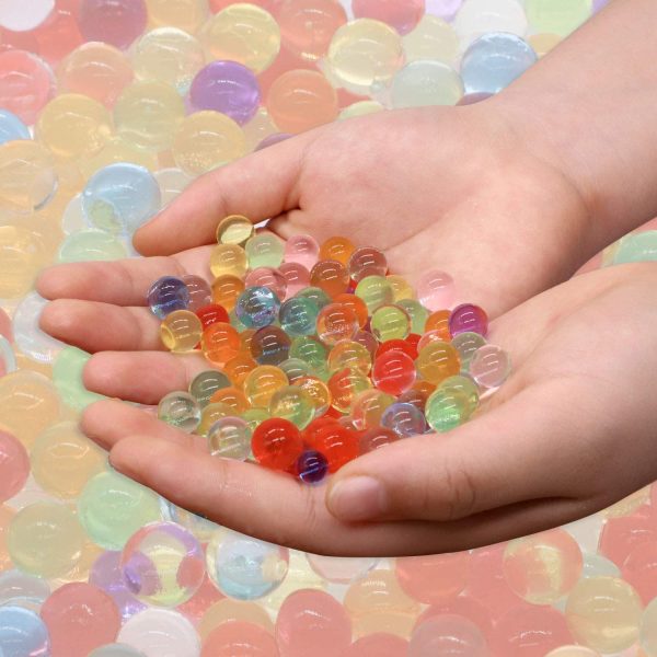 COSCANA, Water Beads for Kids Non Toxic, 50000 pcs, Water Gel Bead Pearls Rainbow Mix Gel Beads for Vase Filler, Home Decoration, Wedding Centerpiece, Toys, and Plants - Image 6