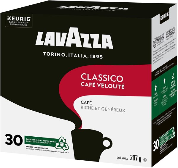 Lavazza Classico Keurig 30 Count K-Cup, 30 Count - Image 9