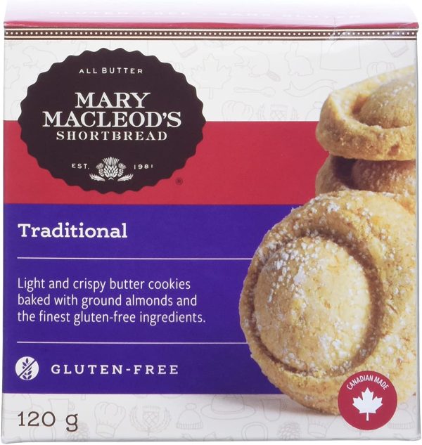 Cube Box Gluten-Free Traditional Shortbread Cookies, Traditional, 120 gs - Image 6