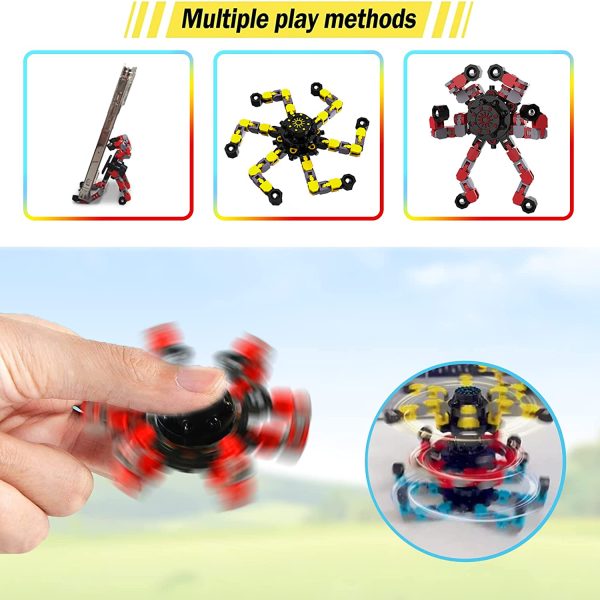 15 Pcs Fidget Toys Pack for Kids Adults,Fidget Pack Cheap Pop Bag it Purse for Girls,Fidget Spinner Toys Packages for Party,School,Carnival,Fillers - Image 6