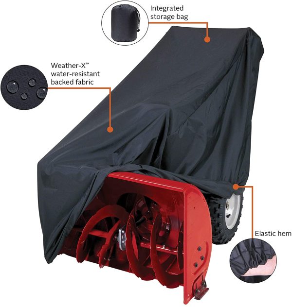 Classic Accessories 52-003-040105-00 Two-Stage Snow Thrower Cover - Image 4