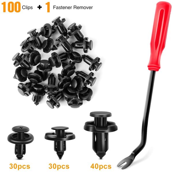 100PCS 7mm 8mm 10mm Compatible with Subaru Push Type Retainer Fasteners Rivets Clips OEM Upgrade for 90914-0007, 90913-0067 & 90914-0051 + Bonus Fastener Remover - Image 9