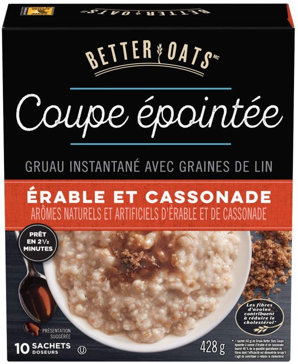 Post Better Oats Steel Cut Maple & Brown Sugar Instant Oatmeal with Flaxseeds, 428 Gram - Image 7