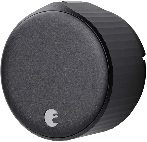 August Wi-Fi, (4th Generation) Smart Lock ?C Fits Your Existing Deadbolt in Minutes, Matte Black