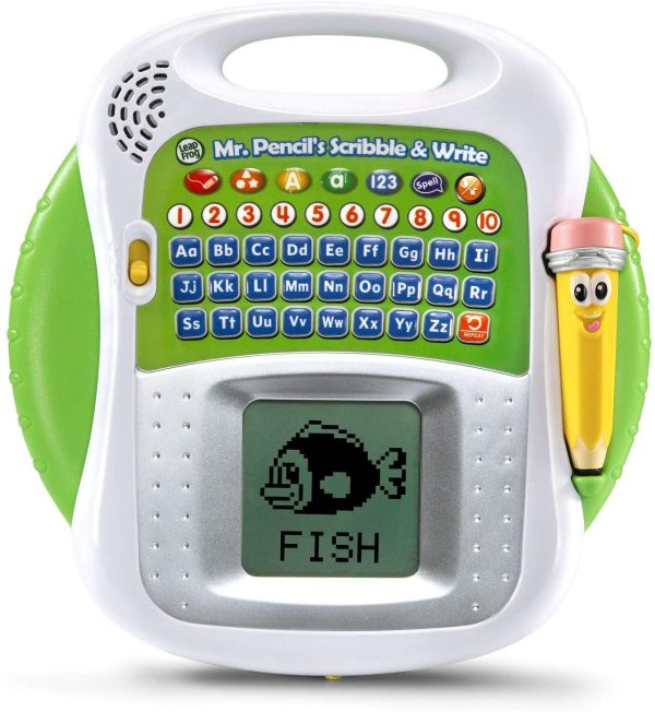 LeapFrog Mr. Pencil's Scribble and Write (Frustration Free Packaging), Green