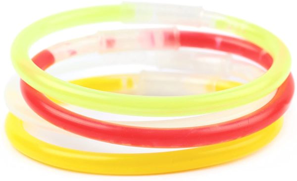 8" Glow Stick Bracelets (Tube of 100 Assorted)