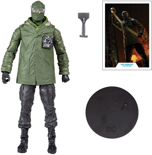 McFarlane Toys The Riddler: The Batman (Movie) 7" Action Figure with Accessories, Multicolor () - Image 7