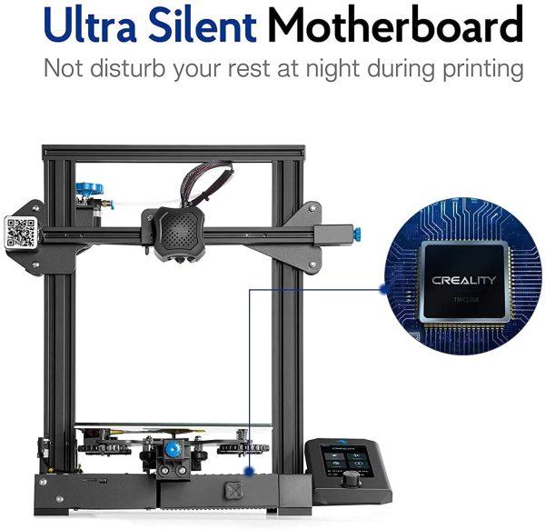 3D Printer Ender 3 V2 Canada Seller Special Edition with Free 1 Meter Capricorn Tube + Free 5pcs 3D Printer nozzles Glass Platform 220x220x250mm Silent Motherboard 4.2.2 - Image 8