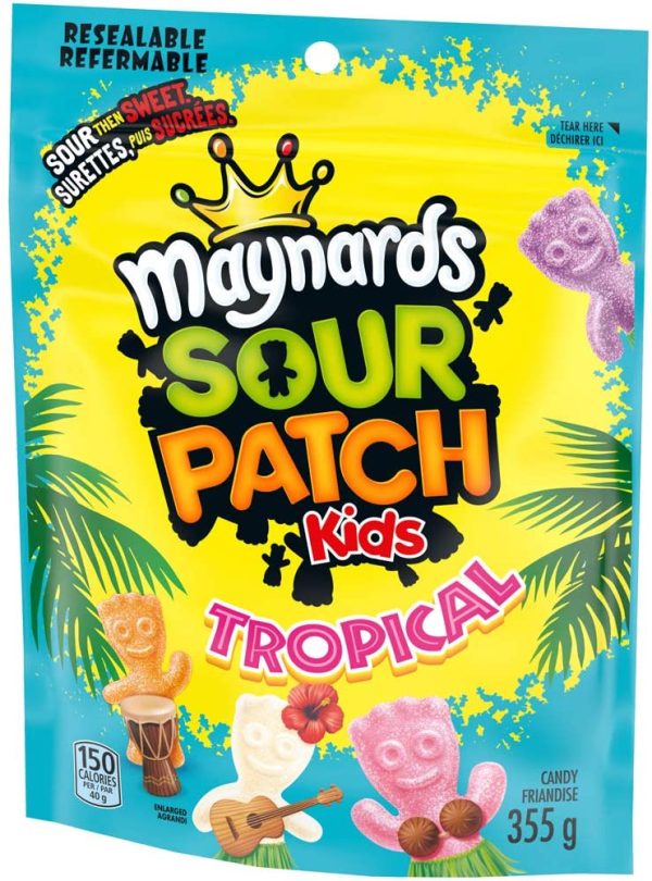 Sour Patch Kids Tropical Candy, 355 Grams - Image 4