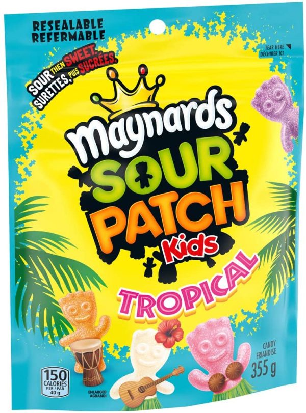 Sour Patch Kids Tropical Candy, 355 Grams - Image 2