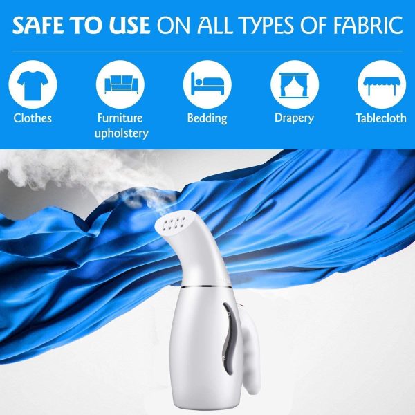 Arespark Steamer for Clothes, 110V Handheld Clothes Steamer Travel Steamer, Powerful Steamer Wrinkle Remover, Clean, Sterilize and Steamer Garment and Soft Fabric, Portable, Compact-Travel/Home - Image 3