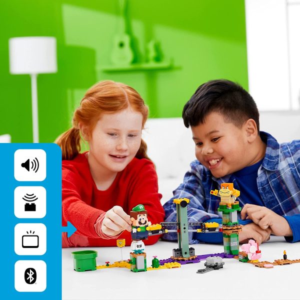 LEGO Super Mario Adventures with Luigi Starter Course 71387 Building Kit; Collectible Toy Playset for Creative Kids; New 2021 (280 Pieces) - Image 5