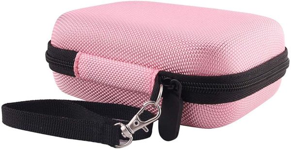 WERJIA Hard Carrying Case Compatible with Korg TM60BK/TM-50 Tuner Metronome,KLIQ MetroPitch - Metronome Tuner (Pink)