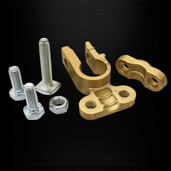 Brass Battery Terminals Connectors Clamps, Top Post Battery Terminal Protector Set for Marine Car Boat RV Vehicles (1 Pair) - Image 5