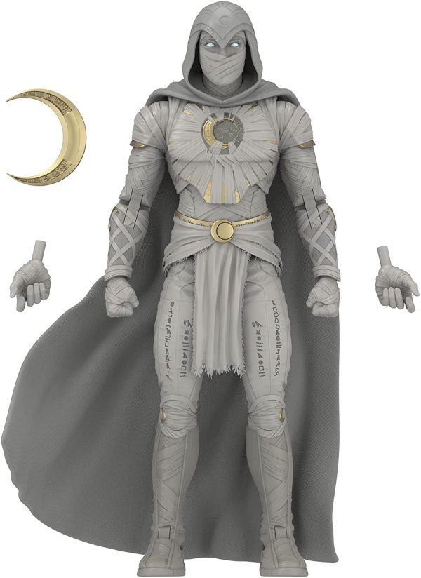 Marvel Legends Series Disney Plus Moon Knight MCU Series Action Figure 6-inch Collectible Toy, Includes 4 Accessories - Image 2