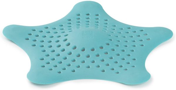 Umbra Starfish Drain Cover/Hair Catcher, Surf Blue