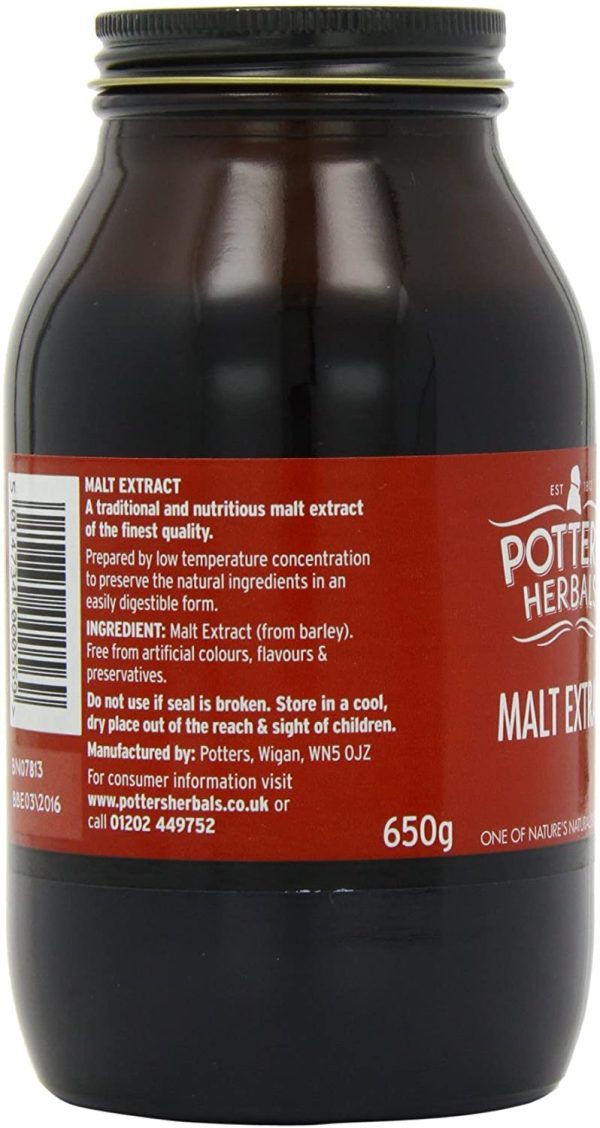 Potter's Herbals - Malt Extract - 650g - Image 9