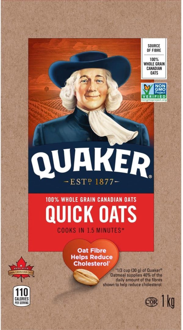 QUAKER Quick Cook Standard Oats, 1 kg - Image 7