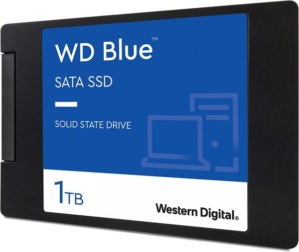 WD Blue 3D NAND 1TB Internal PC SSD - SATA III 6 Gb/s, 2.5"/7mm, Up to 560 MB/s - WDS100T2B0A - Image 4