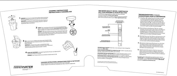 6 Cup Pitcher with Free Water Quality Meter BPA-Free NSF Certified to Reduce Lead and Other Heavy Metals - Image 4