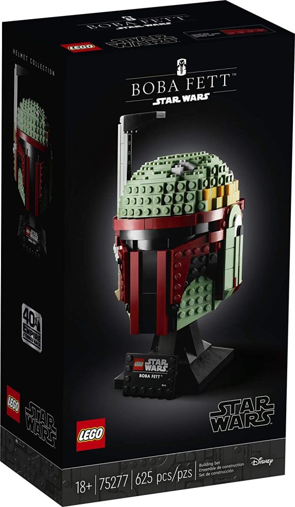 LEGO Star Wars Boba Fett Helmet 75277 Building Kit, Cool, Collectible Star Wars Character Building Set, New 2020 (625 Pieces)