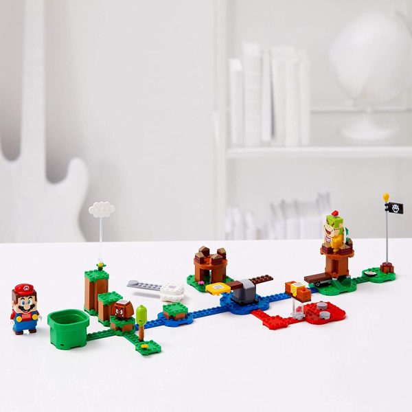 LEGO Super Mario Adventures with Mario Starter Course 71360 Building Kit, Interactive Set Featuring Mario, Bowser Jr. and Goomba Figures (231 Pieces) - Image 5