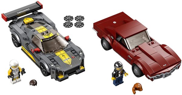 LEGO Speed Champions Chevrolet Corvette C8.R Race Car and 1968 Chevrolet Corvette 76903 Building Kit; New 2021 (512 Pieces) - Image 6