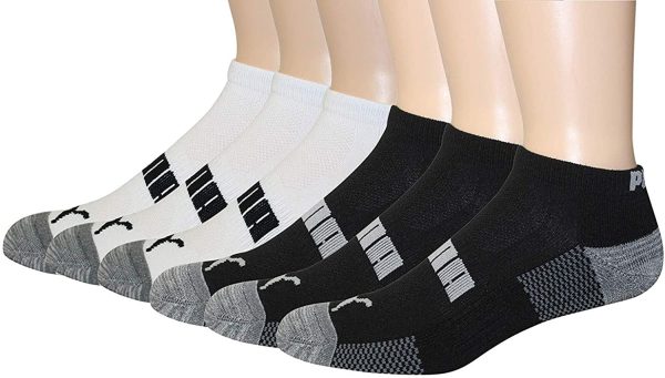 PUMA Men??s 6 Pack Low Cut Socks - Image 3