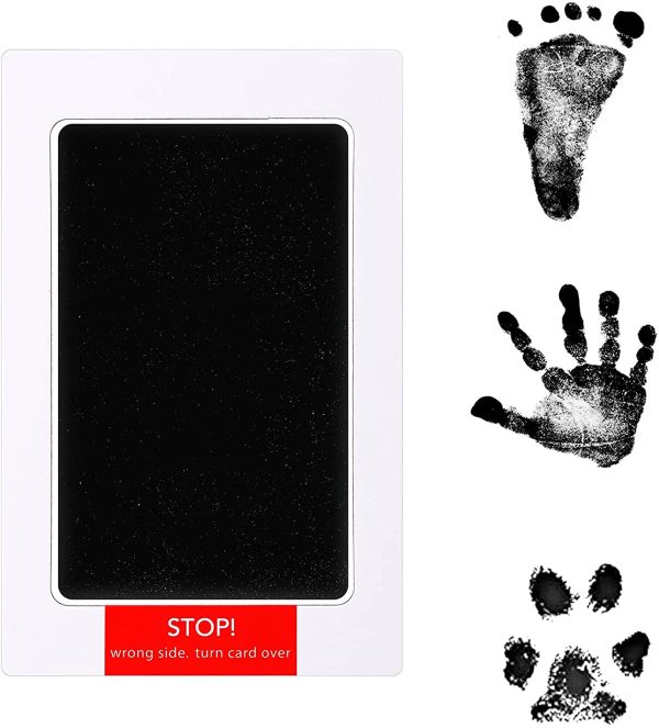 Baby Handprint and Footprint Ink Kits Pet Paw Print Ink Kits for Babies and Pets 2 Packs - Image 4