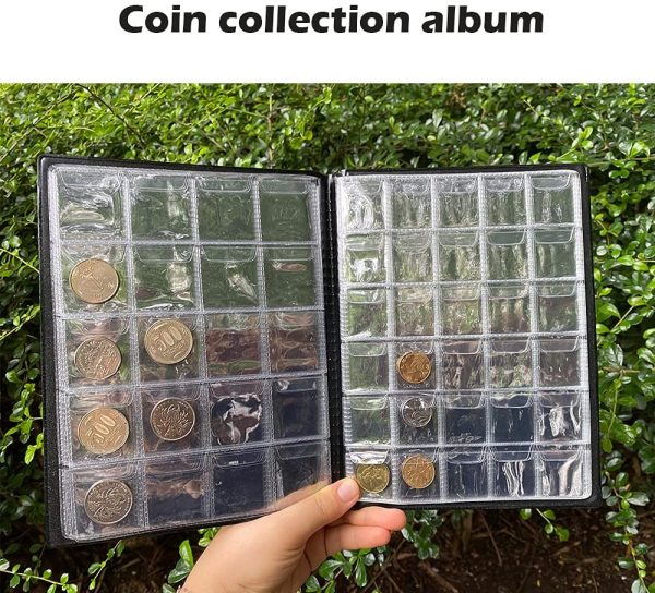 AWEELON 250 Pockets 10 Pages Coin Collection Album Coin Collection Book - Image 5