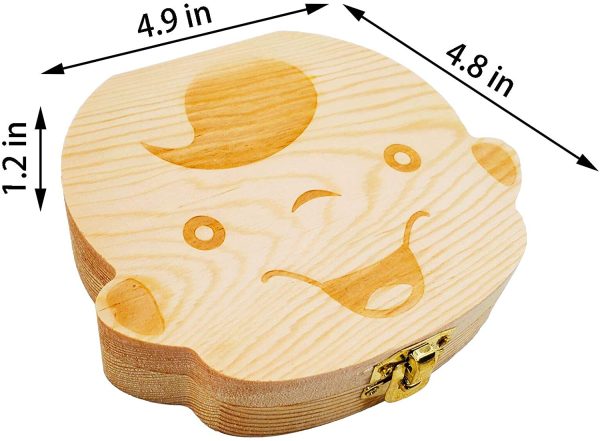 Baby Tooth Keepsake Box for Lost Teeth -Boys,Tooth Fairy Box for Kids,Tooth Storage Box for Newborn - Image 6