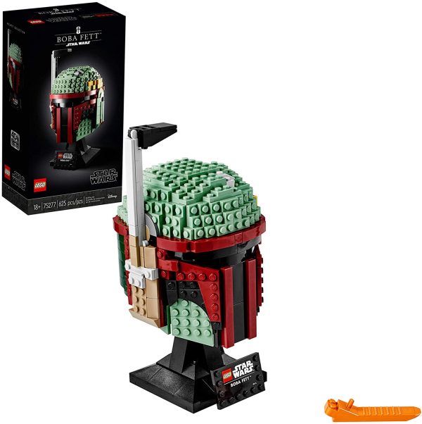 LEGO Star Wars Boba Fett Helmet 75277 Building Kit, Cool, Collectible Star Wars Character Building Set, New 2020 (625 Pieces) - Image 5