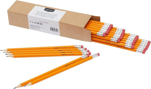 Pre-sharpened Wood Cased #2 HB Pencils, 30 Pack