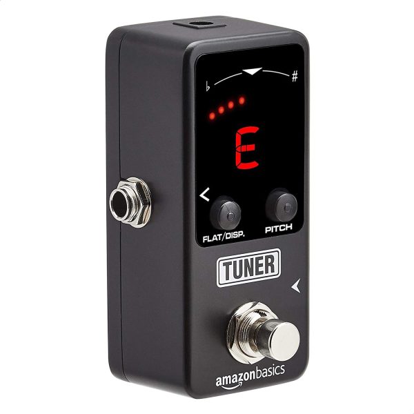 Amazon Basics Mini Tuner Pedal for Guitar and Bass - Image 4