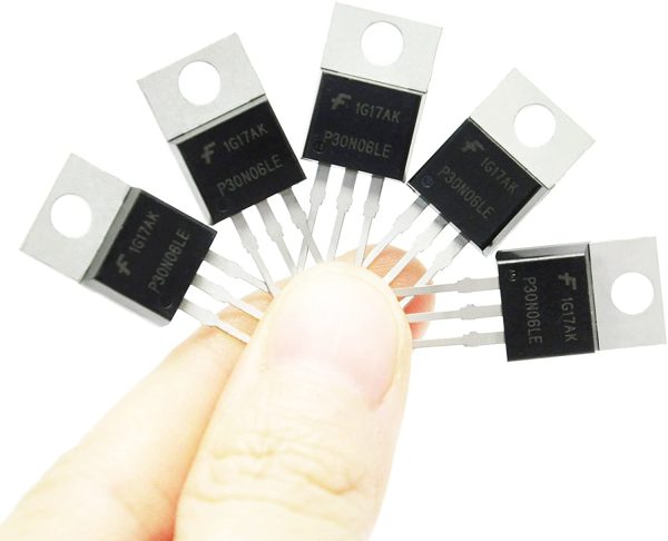 RFP30N06LE 30A 60V N-Channel Mosfet TO-220 ESD Rated for Arduino (Pack of 5pcs) EK1658 - Image 2