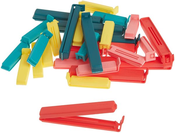 103.391.71 Bevara Bag Sealing Clips 30 Pack, Assorted Color - Image 4