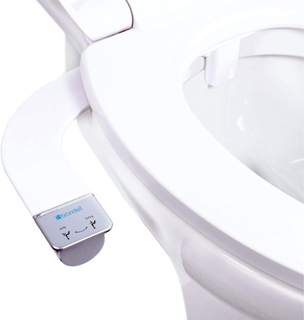 Bidet ?C Thinline Dual Nozzle SimpleSpa SS-250 Fresh Water Spray Non-Electric Bidet Toilet Attachment in White with SafeCore Internal Valve and Nozzle Guard - Image 4