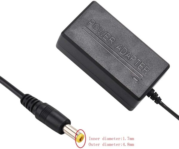 9.5V AC DC Power Adapter Charger Compatible ADE95 ADE95100 AD-E95100 ADE95100L AD-E95100L ADE95100LE AD-E95100LE AD-E95100LE,Fit for Casio Piano Keyboard(9.8ft Long Cable)