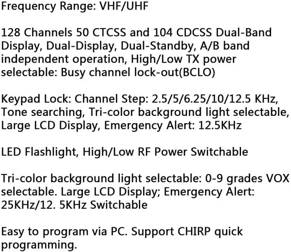 UV-5R 8W Ham Radio (1Pack) - Image 7