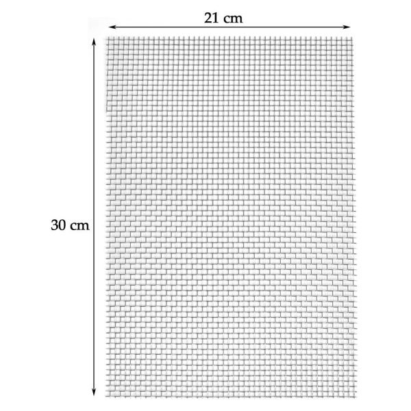 Metal Screen Mesh 3 Pcs 304 Stainless Steel Woven Wire 5 Mesh-12"x8"Metal Mesh Sheet Great for Air Ventilation-Replacements Wire Mesh Window Screen Mesh for Filter,Security,Garden - Image 4