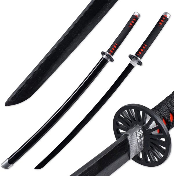 Zisu Bamboo Blade Demon Slayer Sword, About 41 inches, Hashira Pillars & Protagonist Katana, Anime Original Texture - Image 2