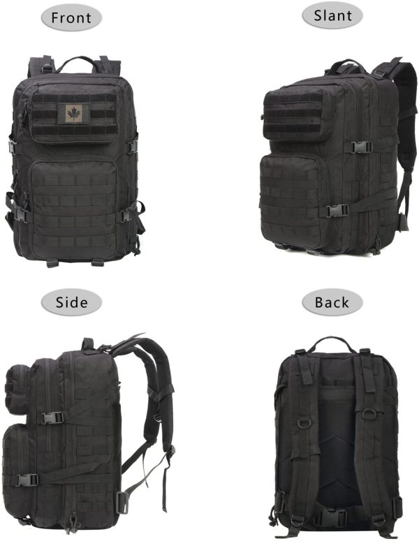 Coolton Tactical Backpacks,Multicam Military Army Molle for Hiking, Camping, Hunting - Image 2