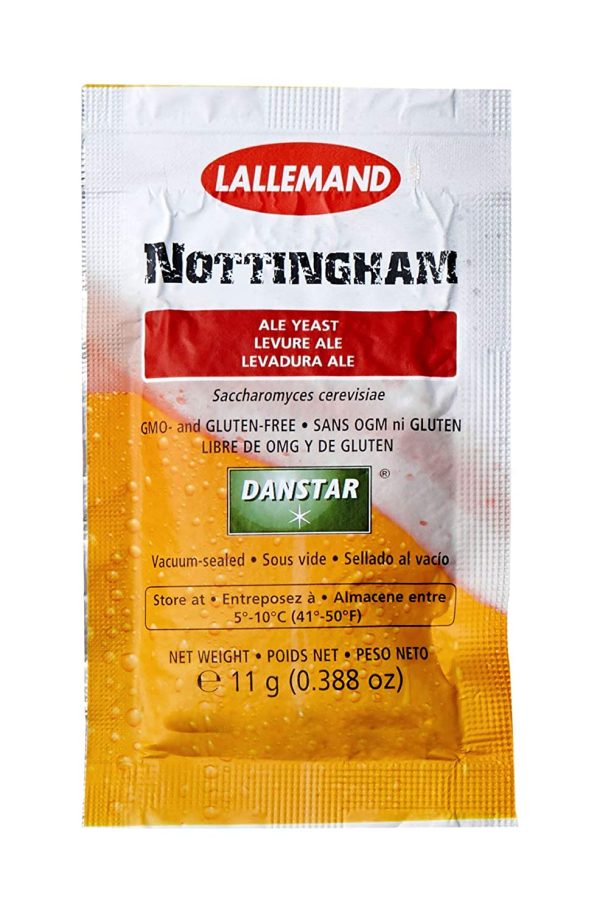 Danstar Lallemand Nottingham Ale Yeast - 5 Packets Multicolor Nottinghamx5 11g - Image 2