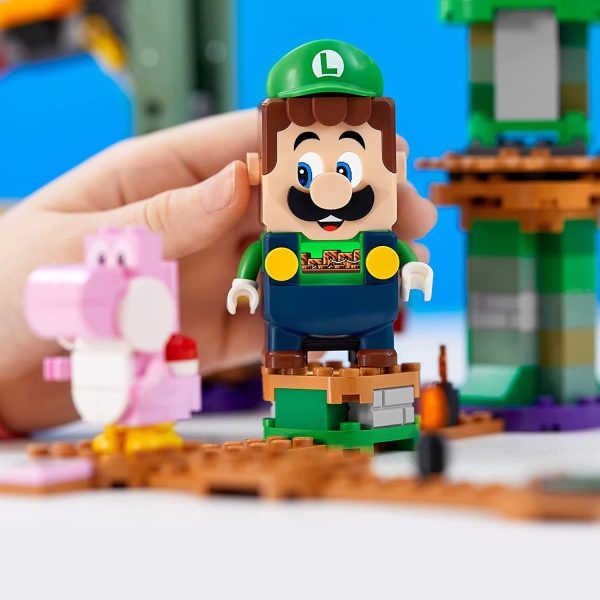 LEGO Super Mario Adventures with Luigi Starter Course 71387 Building Kit; Collectible Toy Playset for Creative Kids; New 2021 (280 Pieces) - Image 3