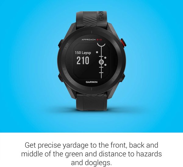 Garmin Approach S12, Easy-to-Use GPS Golf Watch, 42k+ Preloaded Courses, Black, 010-02472-00 - Image 2