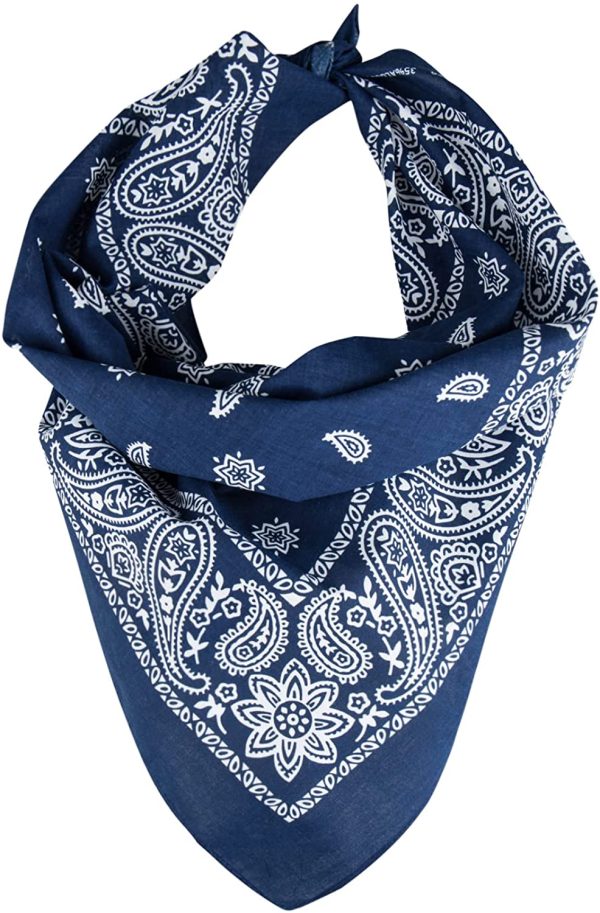 Levi's Men??s 100% Cotton Multi-purpose Bandana Gift Sets ?C Headband, Wrap, Protective Coverage - Image 4