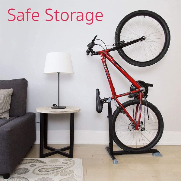 Bike Nook Bicycle Stand The Easy to Use Upright Design Lets You Store Your Bike Instantly in A Space Saving Handstand Position, Freeing Floor Space in Your Living Room, Bedroom or Garage - Image 6