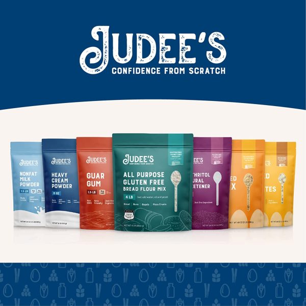 Judee's Sour Cream Powder 319g (11.25oz) - Made from Real Sour Cream, Non GMO, rBST Hormone Free, Made in USA, Keto Friendly, Dedicated Gluten & Nut Free Facility